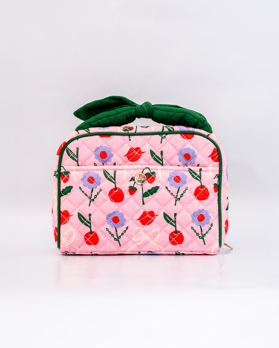Getaway Toiletry Bag – Cherry Lips | Travel Bag | ban.do