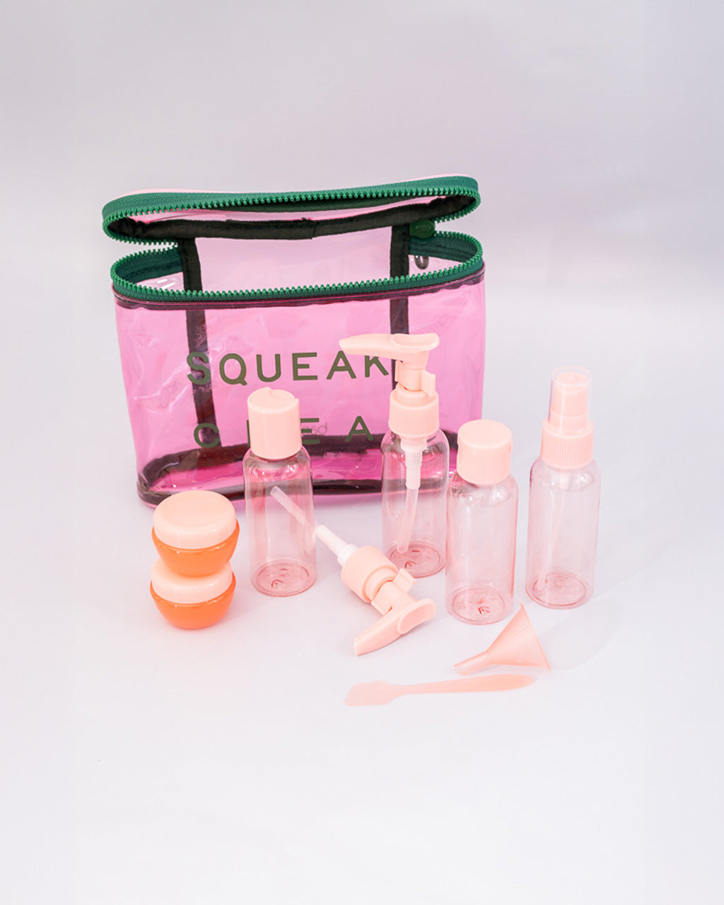 Squeaky Clean Travel Kit | Refillable Travel Set | ban.do