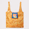 potato chip printed reusable bag with pouch