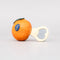 side view of realistic orange clementine bottom opener