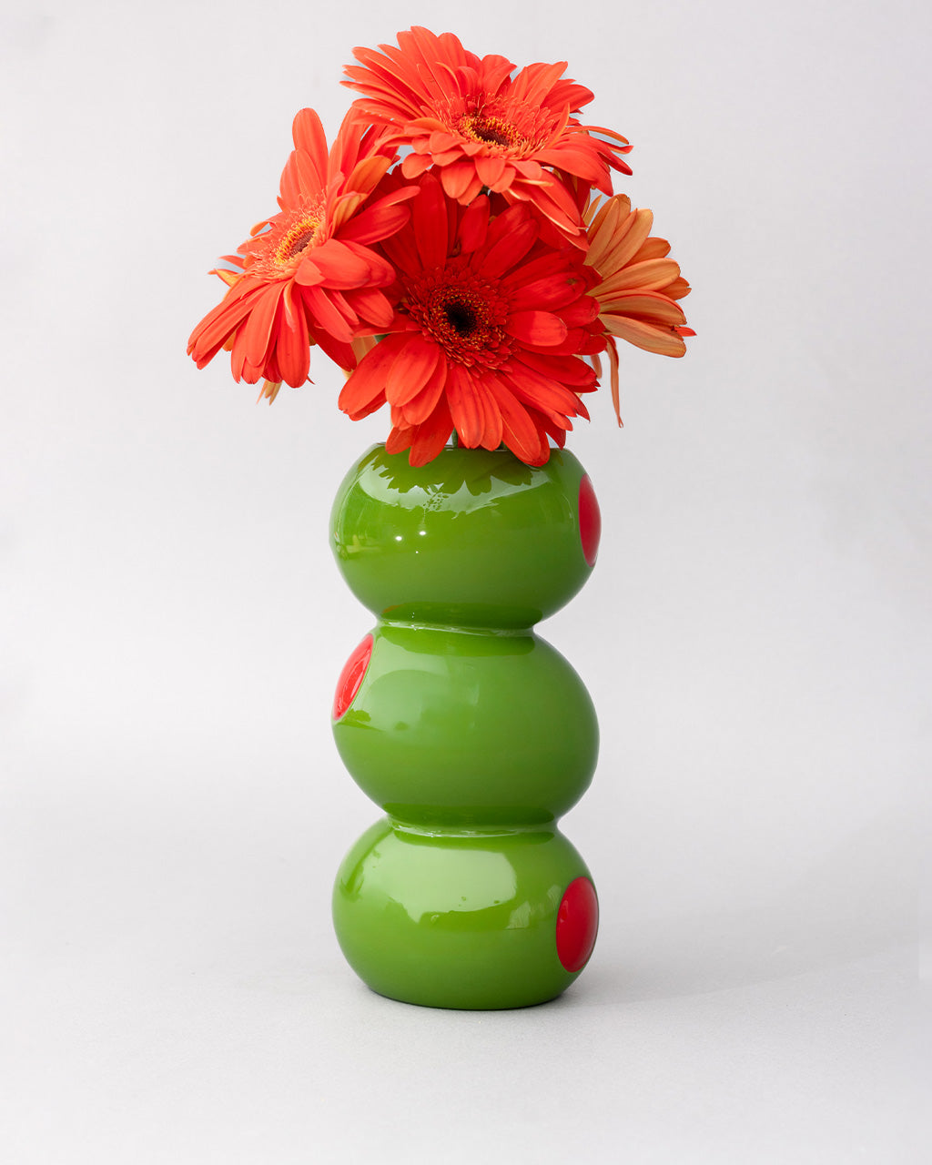 Ceramic Olives Vase | Retro Olive Design