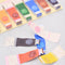 peeled oil paint shaped tab notes