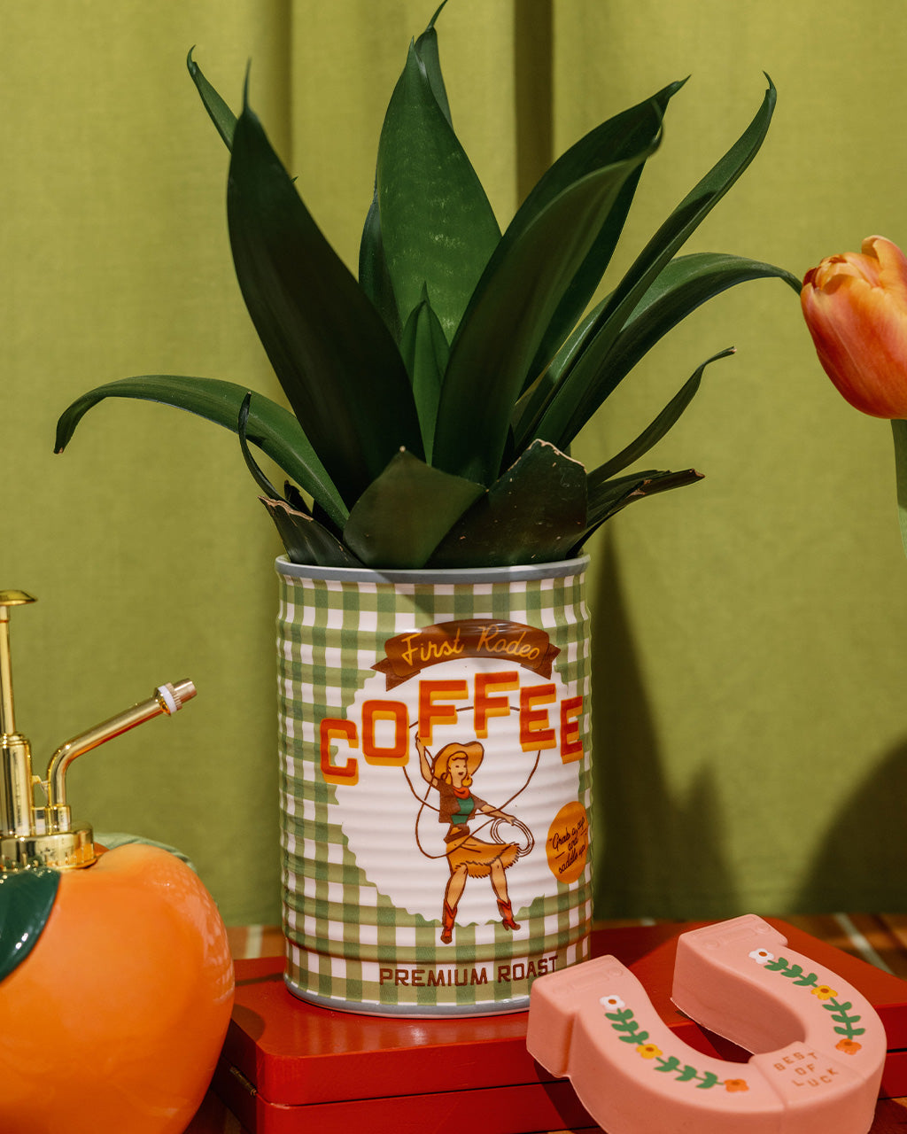 Ceramic Coffee Can Planter | Small Planter | ban.do