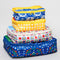set of 4 stacked packing cube set