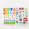stickers sheets of planner