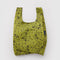 chartreuse paisley standard baggu