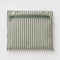interior pouch of sage and white vertical stripe everyday cloud bag