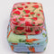 set of two large packing cubes: strawberry and carrots