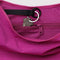 interior of deep fuchsia medium crescent bag
