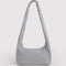 light grey nylon meringue bag
