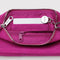 interior of deep fuchsia pochette