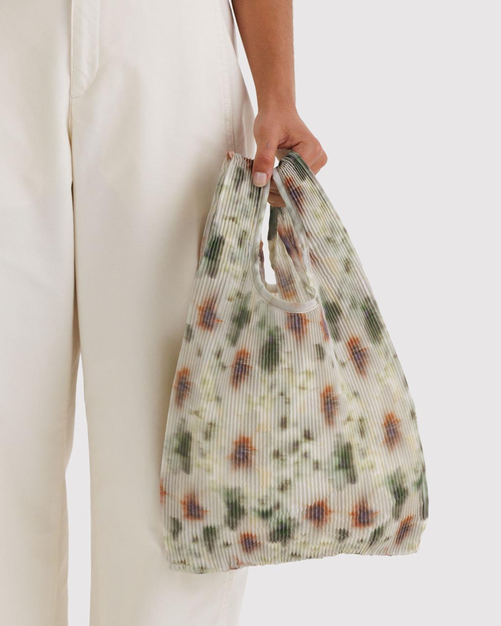 Pleated Baggu - Abstract Floral – ban.do