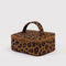 leopard print small cosmetic bag