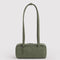 muted olive green small bowler bag
