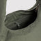 up close of muted olive green small meringue bag