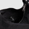 up close of black small meringue bag with silver studs