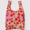 gradient baggu with strawberry print