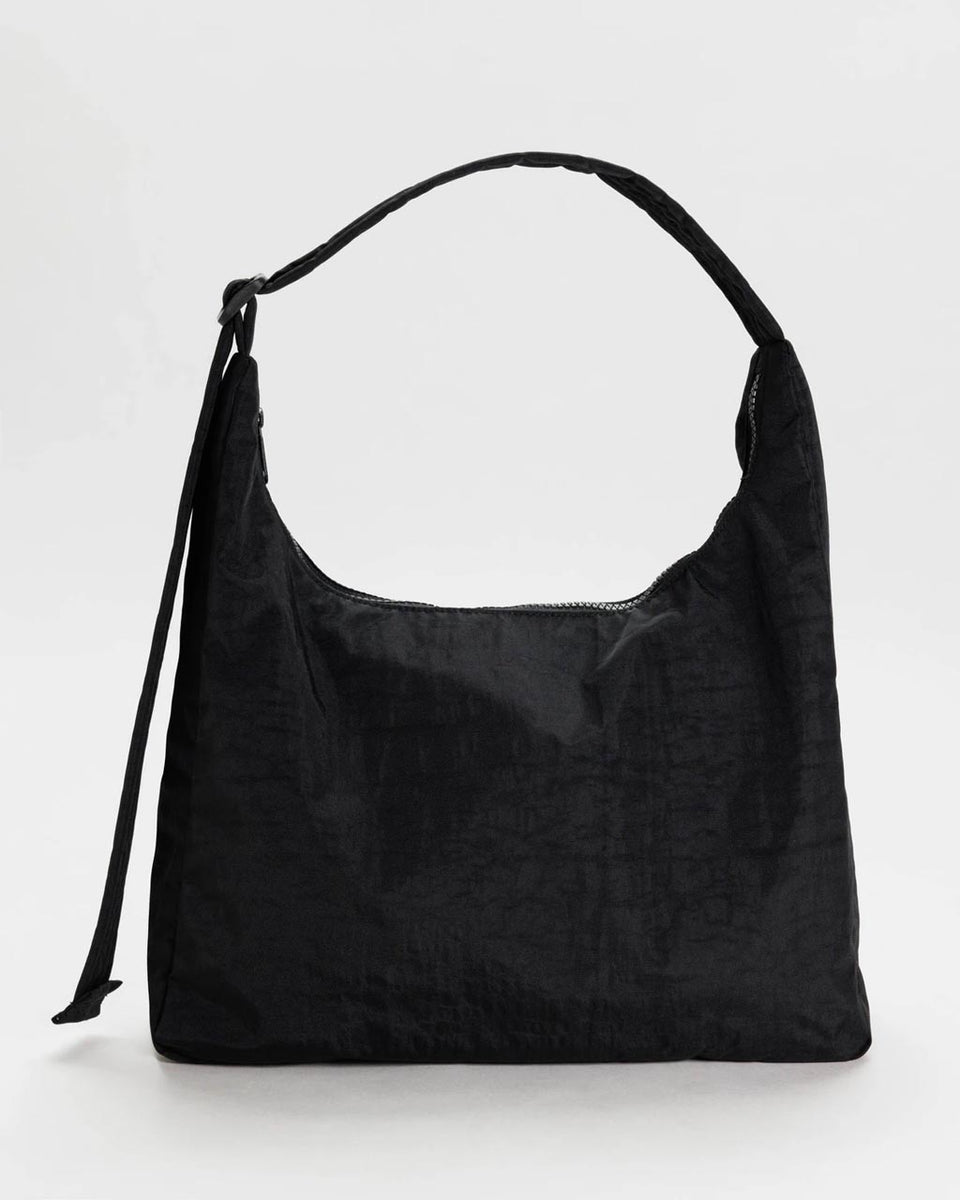 Nylon Shoulder Bag - Black – ban.do