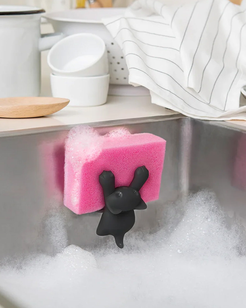 Scrubby Cat Sponge Holder