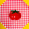 red tomato trinket tray