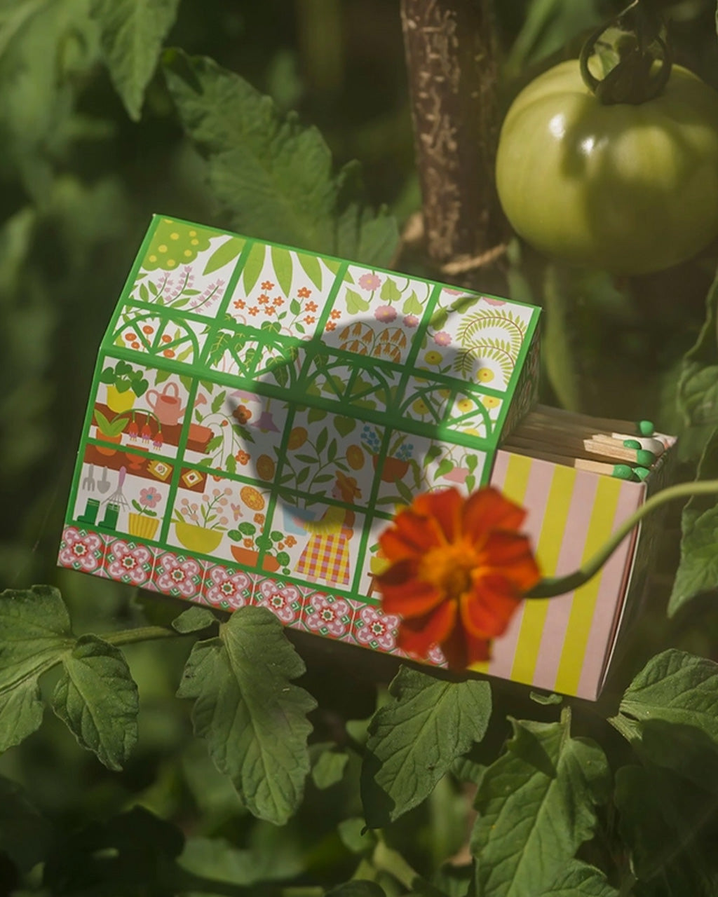 matches in potted plants Greenhouse House Safety Matches – ban.do