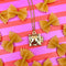 gold ravioli locket necklace