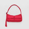small candy apple red cargo baguette bag