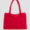 candy apple red baggu cloud carry-on bag