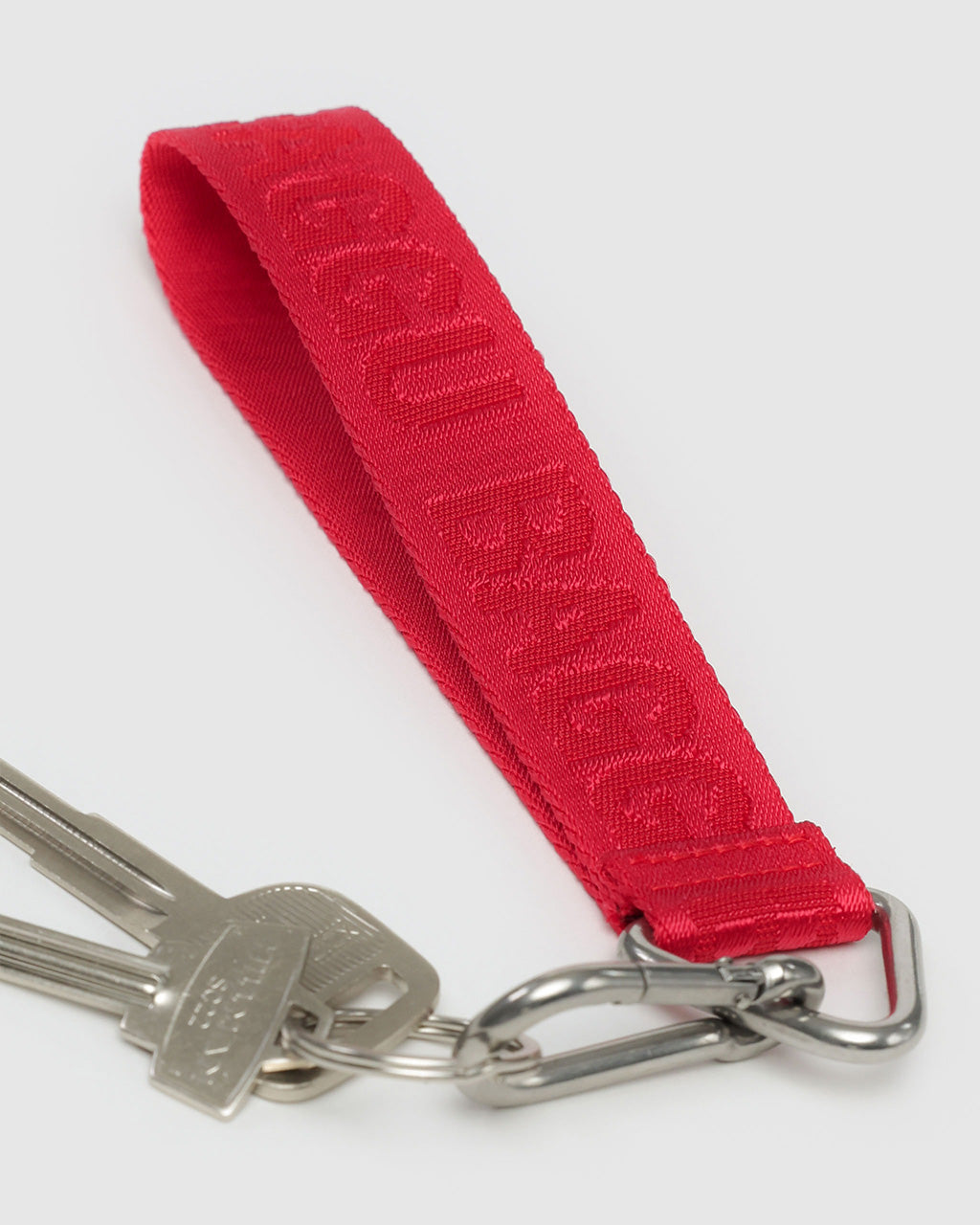 Logo Keychain Red –