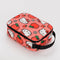 pink baggu lunch box with hello kitty and apple print