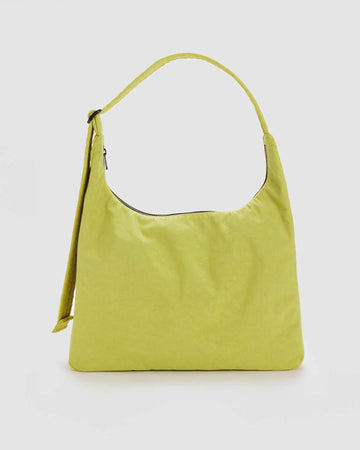 lemongrass nylon shoulder bag