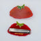front and back of mega berry hair clip