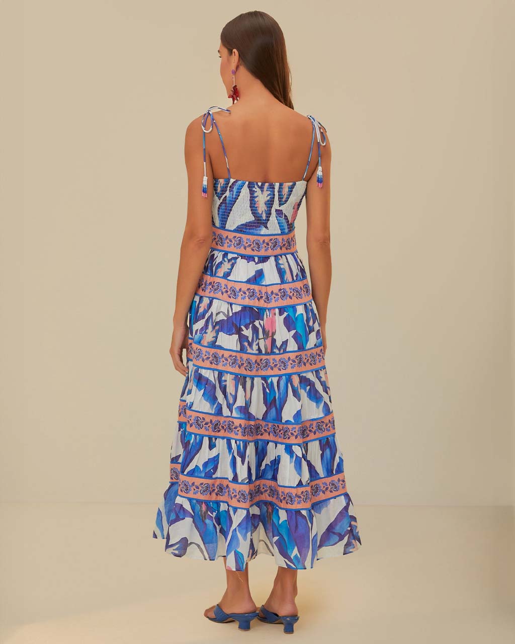 Farm Rio Foliage Midi Dress
