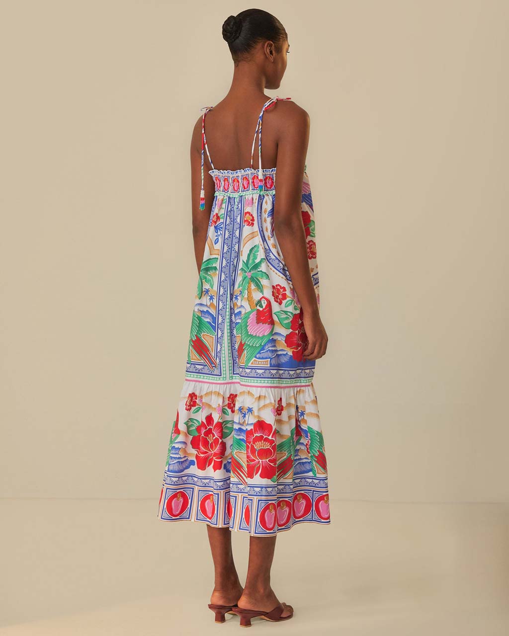 Farm Rio Flowers Beach Maxi Dress Farm Rio Flowers Beach Maxi Dress