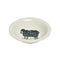 side view of cream bowl with black sheep image and says 'black sheep of the family'