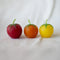 Cherry Tomato Beeswax Candles - Set of 8
