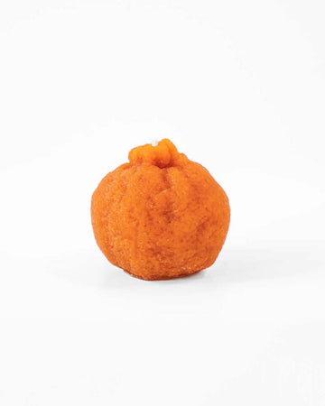 mandarin orange shaped candle