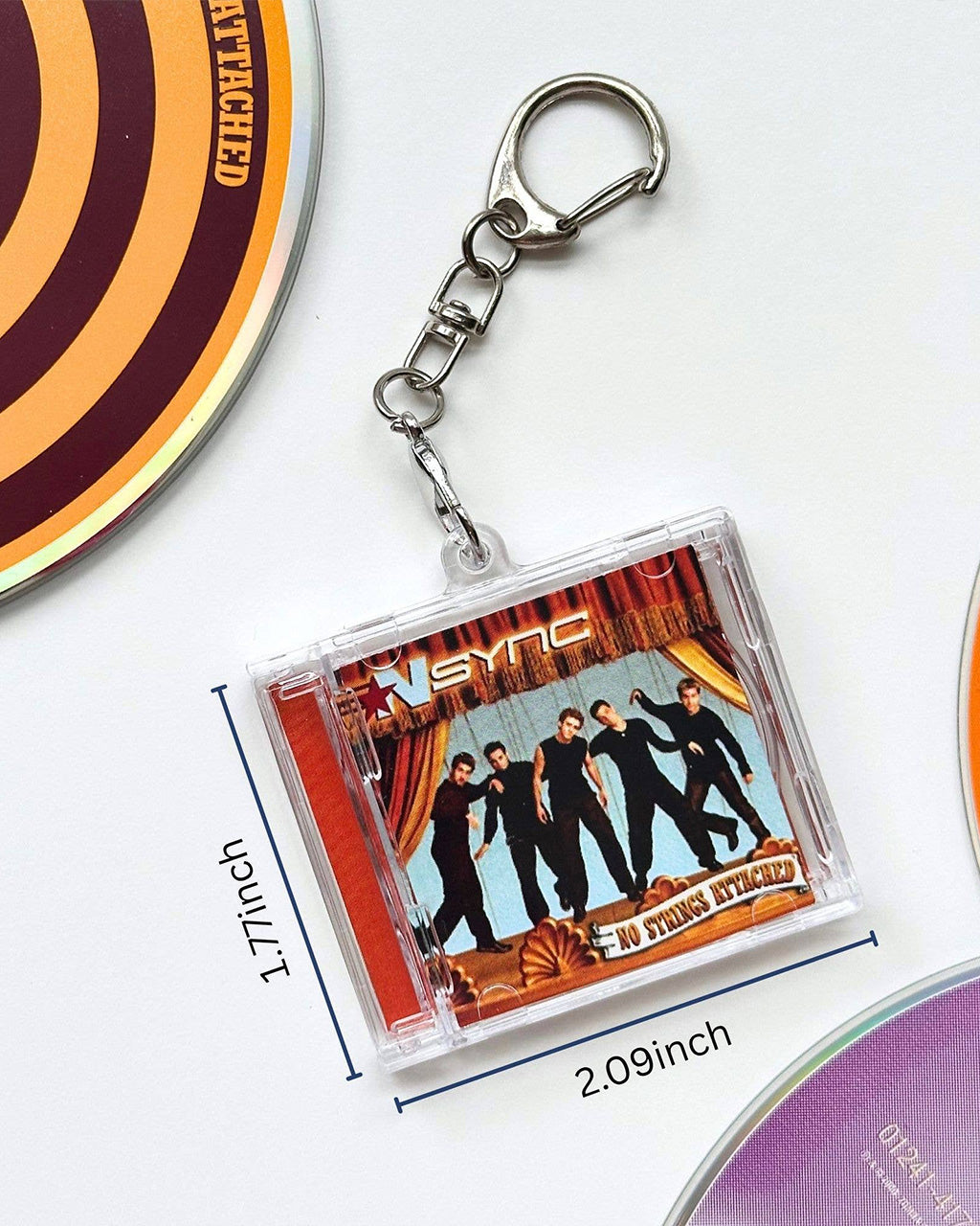Hit Clips' Mini CD Case Keychain - NSYNC - Bye Bye Bye – ban.do