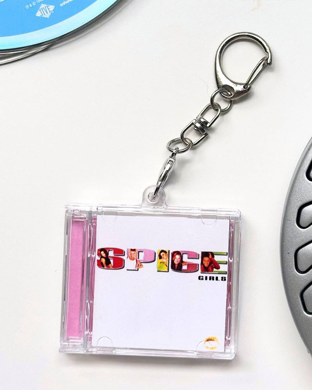 Hit Clips' Mini CD Case Keychain - Spice Girls - Wannabe – ban.do