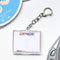 back view of spice girls mini CD keychain