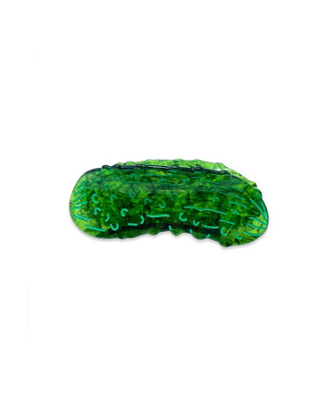 pickle shaped hair claw
