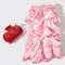 pink hello kitty heatless styling curlers and red hello kitty bow hair claw