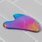 Iridescent stainless steel gua sha