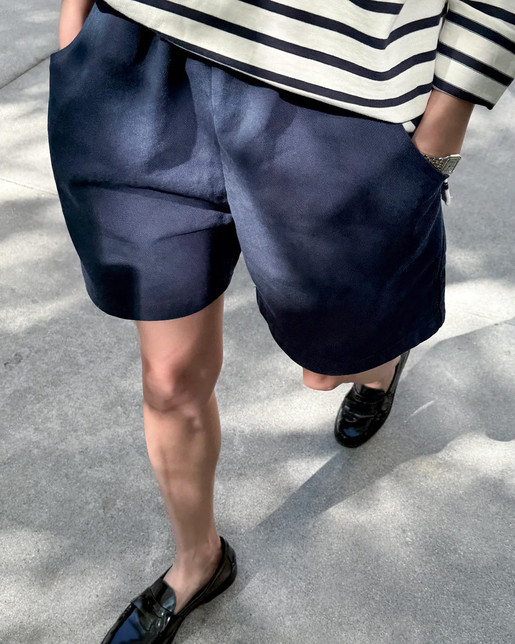 y*様 House on the hill Short Pants Navy 9 City Shorts - Navy – ban.do