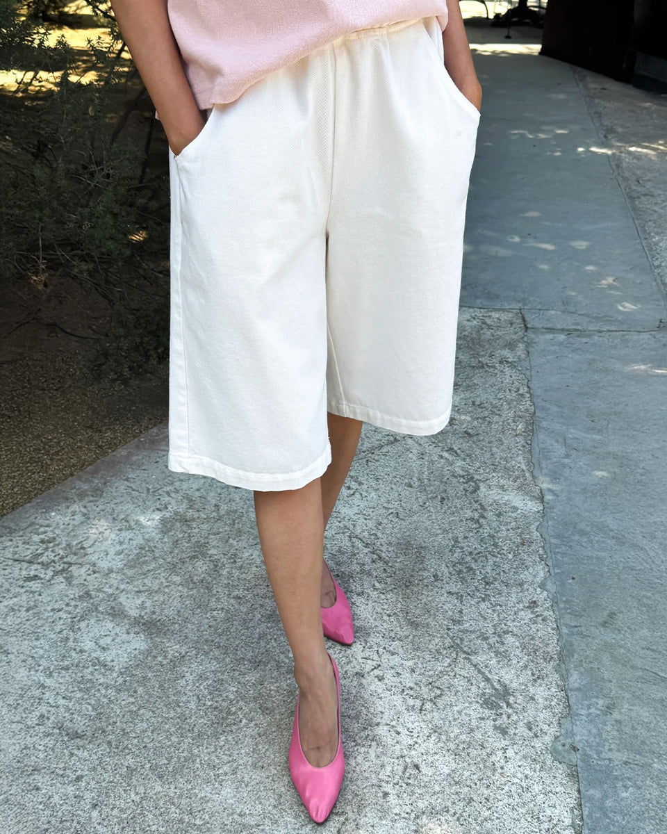 Liam Bermuda Shorts - Milk – ban.do