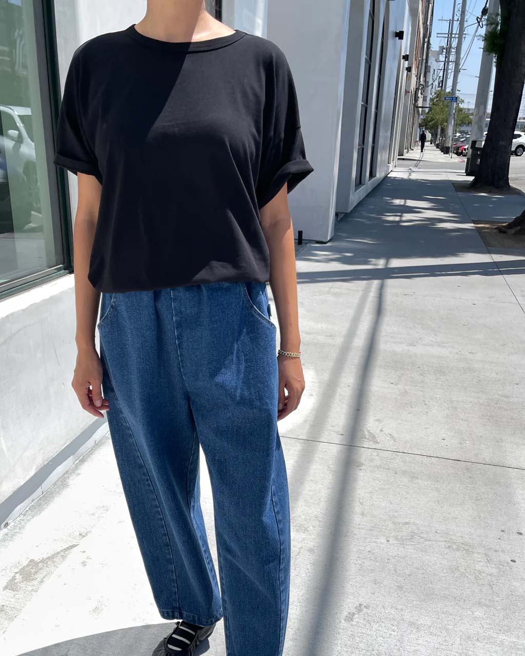 le bon shoppe arc pants tobacco weight canvas adds durability and gives a structured look Le Bon Shoppe - Arc