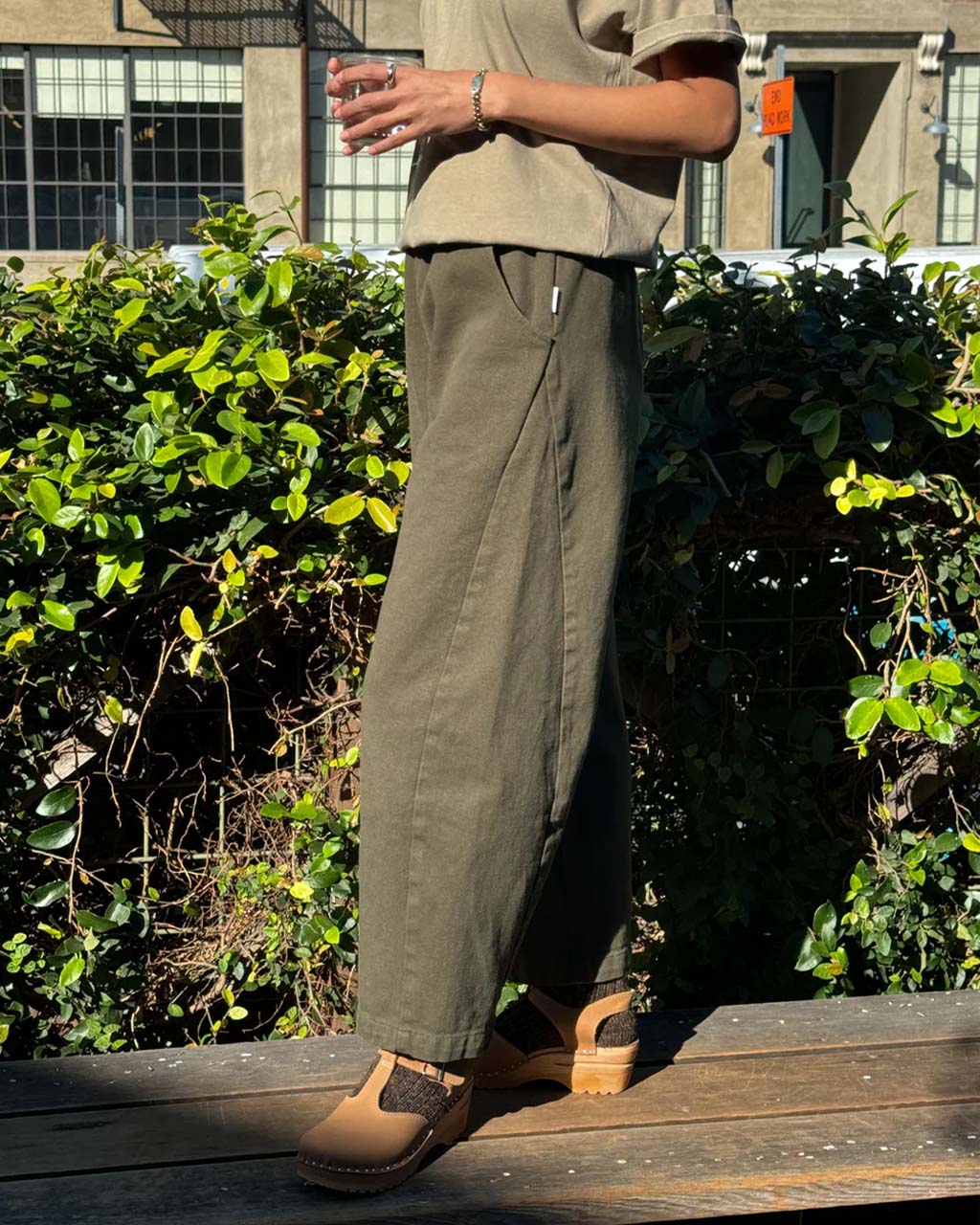 Arc Pants - Olive – ban.do