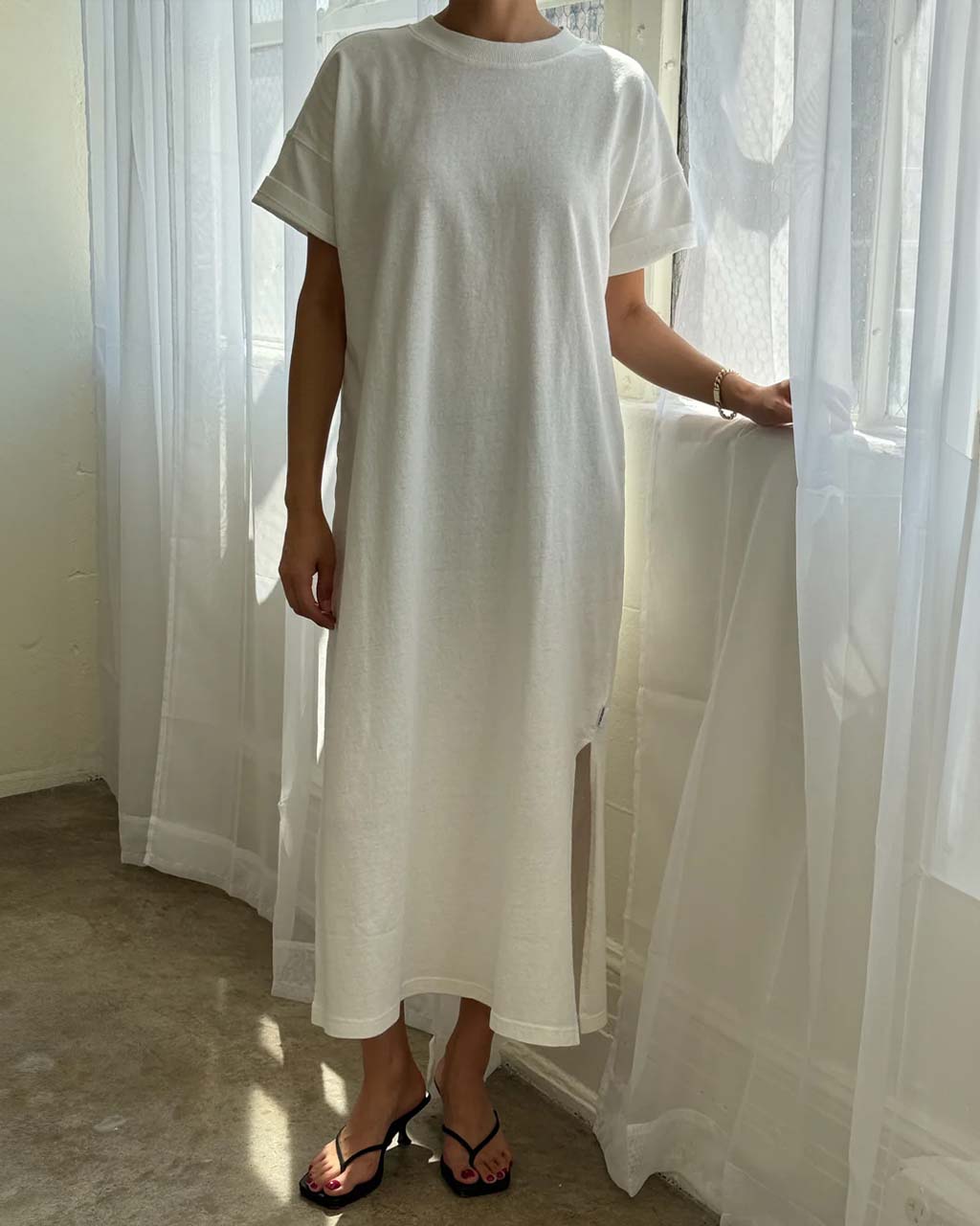 Le Bon Shoppe - Her Dress - White Cotton Le Bon Shoppe - Her Dress - White Cotton