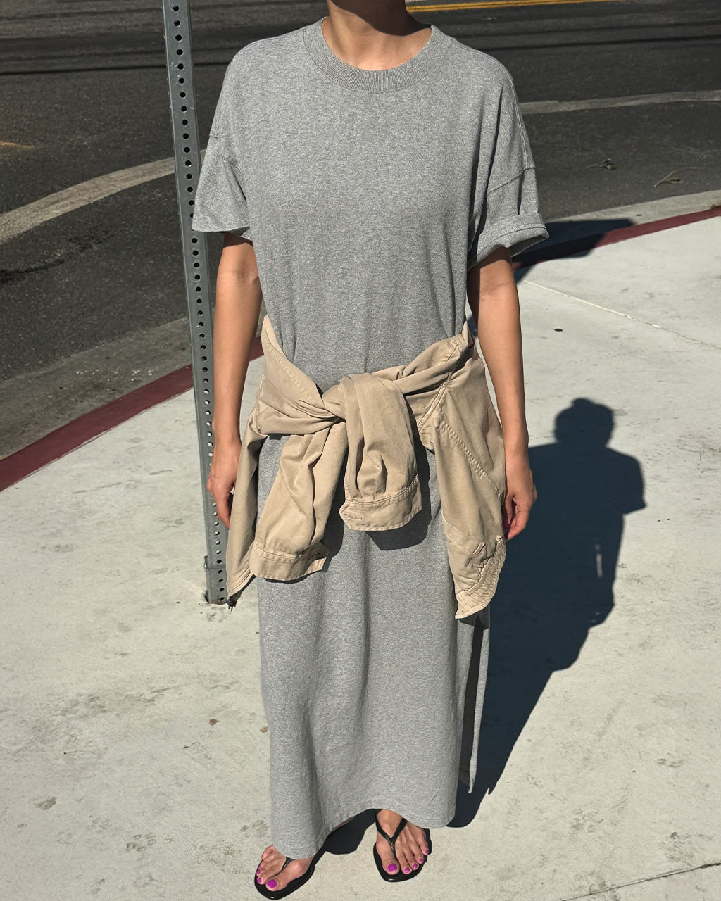 Le Bon Shoppe - Her Dress - Heather Grey