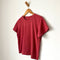 crayon red premium cotton jersey cropped tee